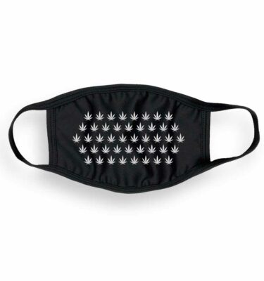 Weed leaf pattern mask